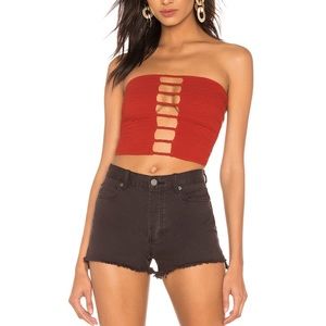 Shell Crop Top NWOT